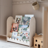 Bubble Bookcase - Montessori - 3 Tier - Natural Timber
