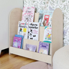 Modern Bookcase - Montessori - 3 Tier - Natural Timber