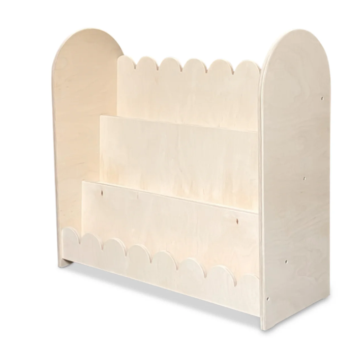 Bubble Bookcase - Montessori - 3 Tier - Natural Timber