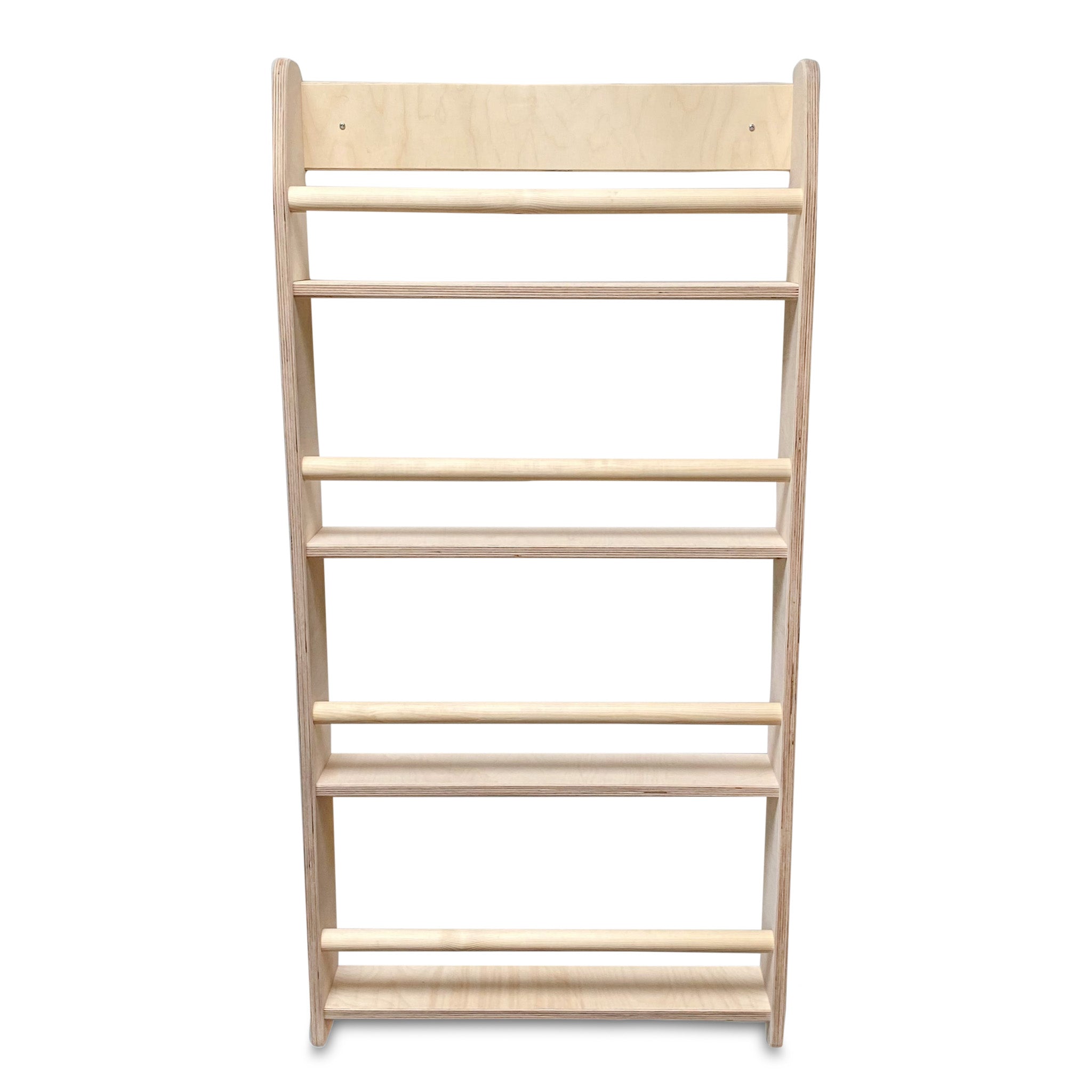 Montessori children's room bookshelf | 4 shelves - natural