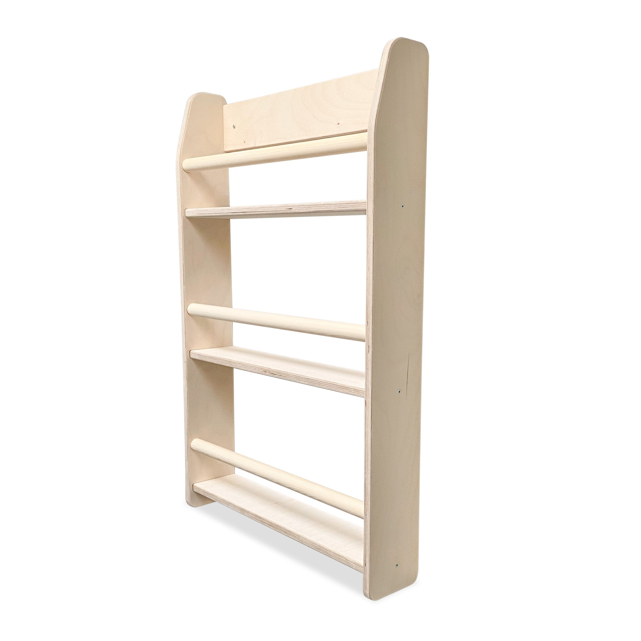 Montessori children's room bookshelf | 3 shelves - natural