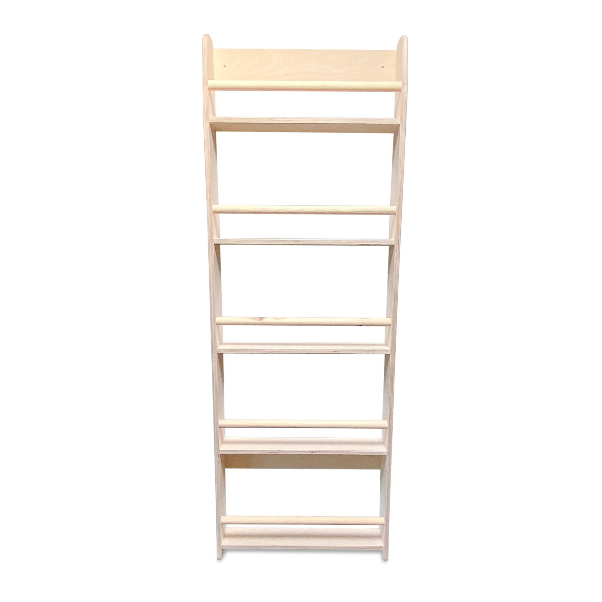 Montessori children's room bookshelf | 5 shelves - natural